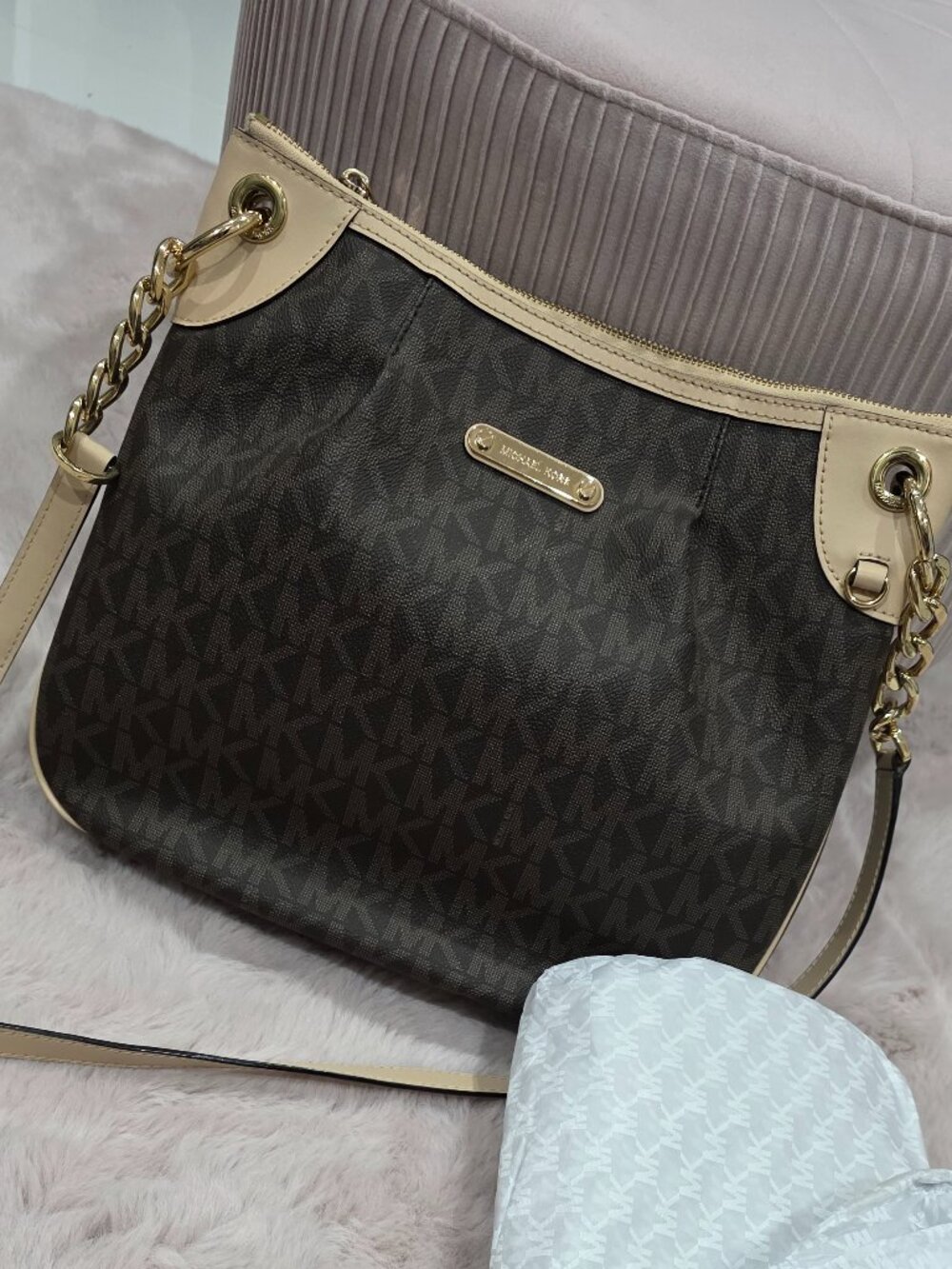 Michael Kors monogram purse
